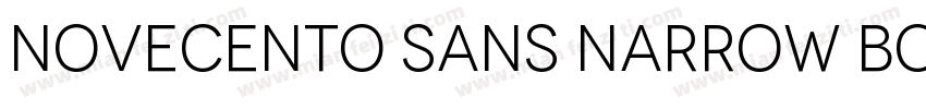Novecento sans narrow Book Regular字体转换